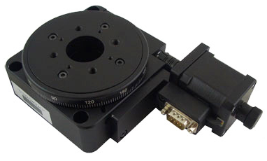 Mini Motorized Rotation Stage (diameter 100mm with 30mm through hole)